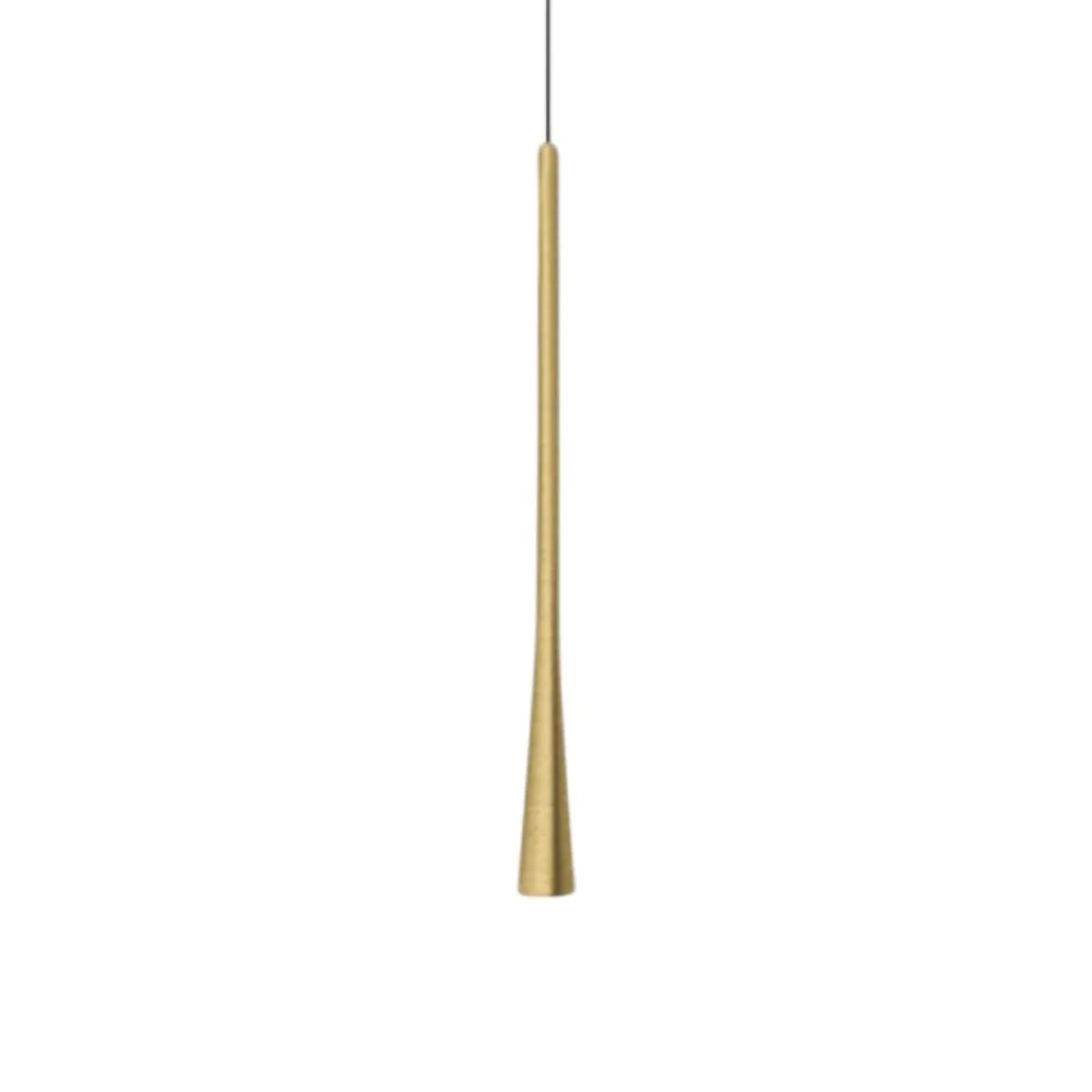 Lampade A Sospensione-Gea Luce Dafne sp lampada a sospensione oro led 7w 3000k