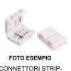 Strisce Led-Selezionato da Mazzolaluce Dai303 confezione 5pz kit connettori strip-strip 8 mm