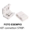 Strisce Led-Selezionato da Mazzolaluce Dai304 kit 5pz connettori strip-strip - 10 mm ip20