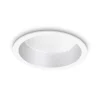 Faretti Da Incasso-Ideal Lux Deep fi led 30w 4000k faretto da bagno per controsoffitto bianco ip44