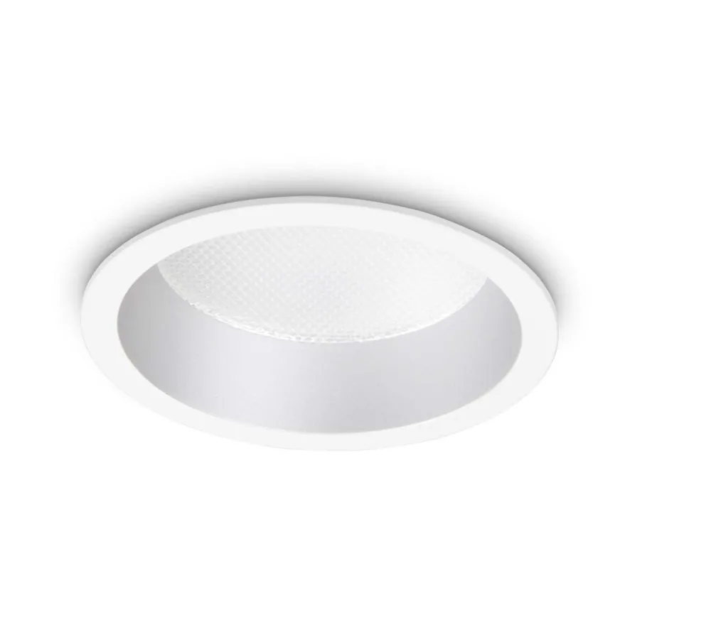 Faretti Da Incasso-Ideal Lux Deep fi 10w 4000k faretto a incasso da bagno bianco