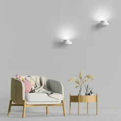 Applique Da Parete-Sforzin Illuminazione Demetra sforzin applique di gesso bianco moderno design