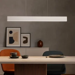 Lampadari Moderni-Ideal Lux Desk sp1 lampadario per scrivania bianco led 32w