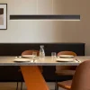 Lampadari Moderni-Ideal Lux Desk sp nero lampadario led 32w 3000k per tavolo