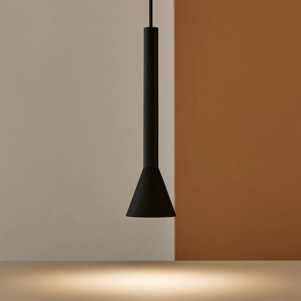 Lampade A Sospensione-Ideal Lux Diesis sp lampada a sospensione nera