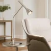 Lampade Da Tavolo-Ideal Lux Diesis tl lampada da tavolo led 3000k dimmer touch nickel