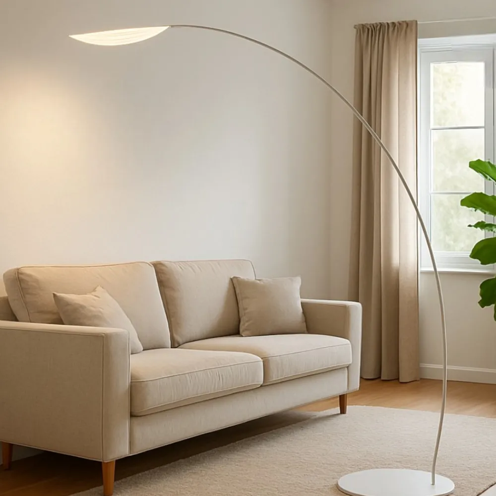 Lampade Da Terra-Stilnovo Diphy lampada ad arco led design moderna