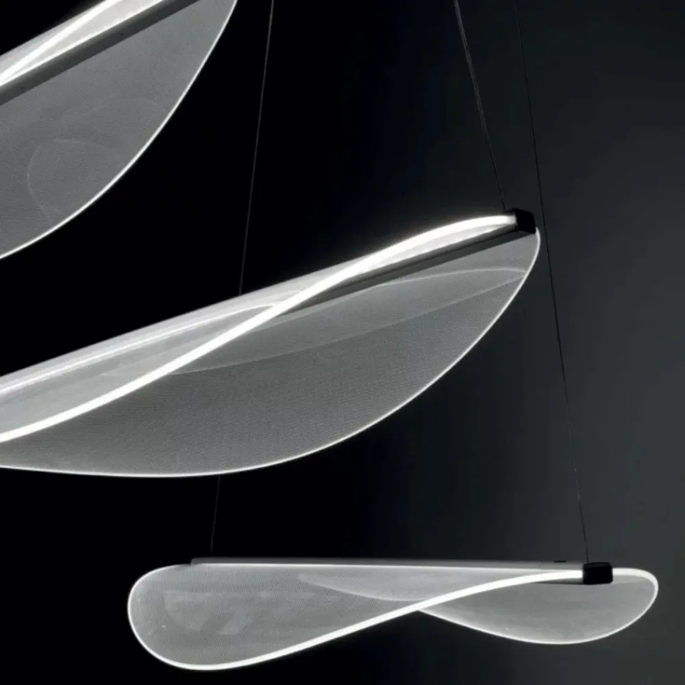 Lampadari Moderni-Stilnovo Diphy lampadario moderno led 54w dimmerabile dali 3000k