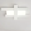 Plafoniere Moderne-Gea Luce Doha plafoniera led 50w 3000k bianca moderna