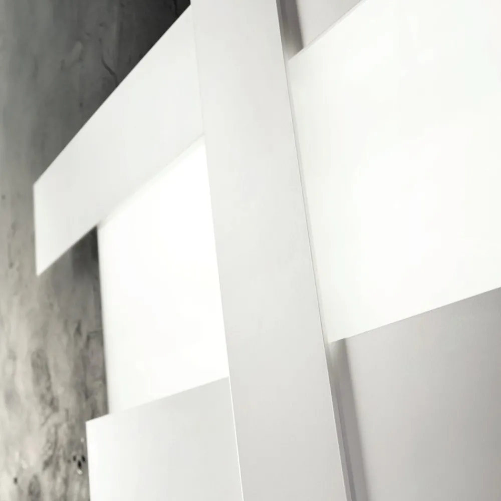Plafoniere Moderne-Gea Luce Doha plafoniera led 50w 3000k bianca moderna