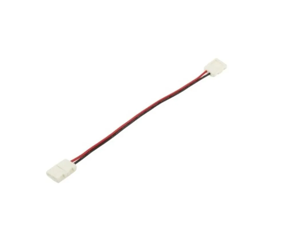 Strisce Led-Gea Luce Doppio connettore con cavo 15cm per strip led monocolore da 10mm 10 pezzi