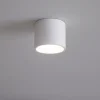Faretti Da Soffitto-Ideal Lux Dot pl round mini faretto led 4.5w 3000k cilindro bianco