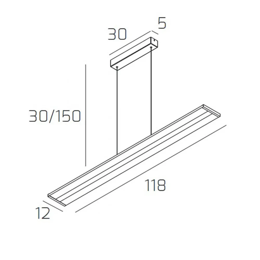 Lampadari Moderni-Top Light Double track toplight lampadario particolare moderno