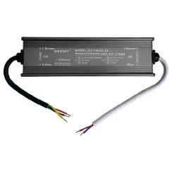 Strisce Led-Gea Luce Driver alimentatore 150w ip67 per esterni 24v dc