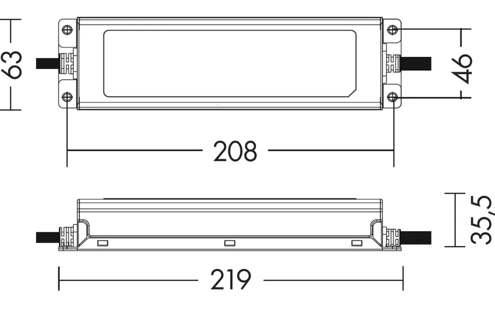 Strisce Led-Selezionato da Mazzolaluce Driver ts305 per striscia led ip67 max 150w