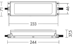 Strisce Led-Selezionato da Mazzolaluce Driver ts306 per striscia led ip67 max 240w