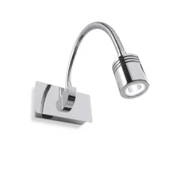 Applique Camera Da Letto-Ideal Lux Dynamo ap applique da parete per comodino 3w 4000k orientabile