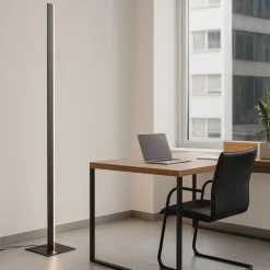 Lampade Da Terra-Gea Luce Eartha lampada da terra led 3000k nero opaco