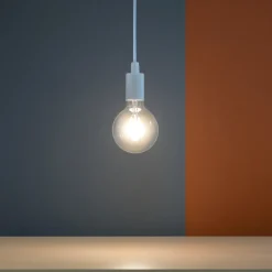 Lampade A Sospensione-Ideal Lux Edison sp1 lampada a sospensione bianco