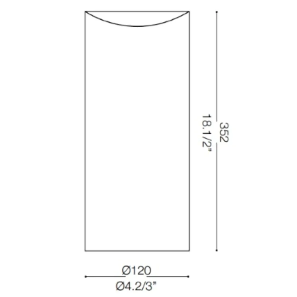 Lampade Da Tavolo-Ideal Lux Edo tl1 big lampada da tavolo cilindro vetro bianco