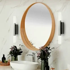 Applique Da Bagno-Eglo alcudia applique da bagno design moderno led 3000k ip44