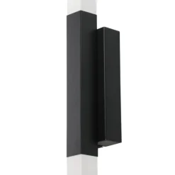 Applique Da Bagno-Eglo alcudia applique da bagno nero minimal led 3000k ip44
