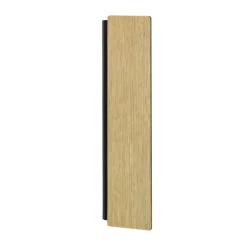Applique Da Parete-Eglo applique moderna rettangolare in legno led 12w 3000k