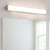 Applique Da Bagno-Eglo calnova applique da bagno in vetro per specchio led 4000k ip44