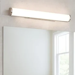 Applique Da Bagno-Eglo calnova applique da bagno in vetro per specchio led 4000k ip44