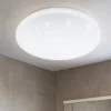 Plafoniere Bagno-Eglo frania s plafoniera da bagno moderna tonda led 3000k ip44