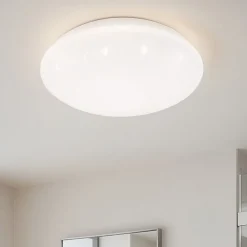 Plafoniere Bagno-Eglo frania s plafoniera da bagno effetto cristalli led 4000k ip44