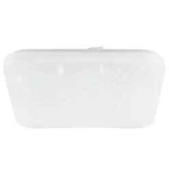 Plafoniere Bagno-Eglo frania s plafoniera quadrata da bagno led 4000k ip44