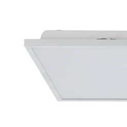 Plafoniere Moderne-Eglo herrora plafoniera led 120x30 bianca 32w controllo remoto app da 2700k a 6500k