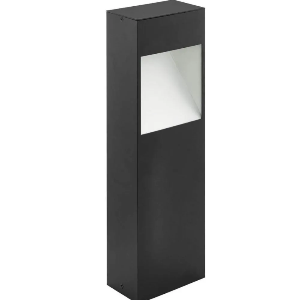Lampioni Da Giardino-Eglo manfria lampioncino da giardino moderno led 10w 3000k antracite