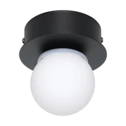 Plafoniere Bagno-Eglo mosiano plafoniera da bagno minimal con sfera led 3000k ip44