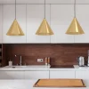 Lampadari Cucina-Eglo narices lampadario dorato per cucina