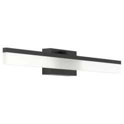 Applique Da Bagno-Eglo palmital applique da bagno nero per specchio led 3000k ip44