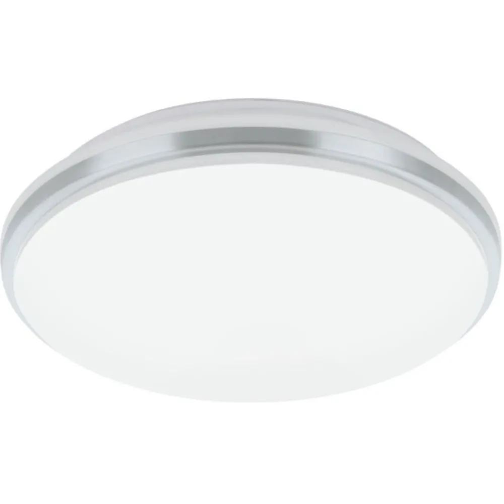 Plafoniere Bagno-Eglo pinetto plafoniera da bagno colore cromo led 4000k ip44