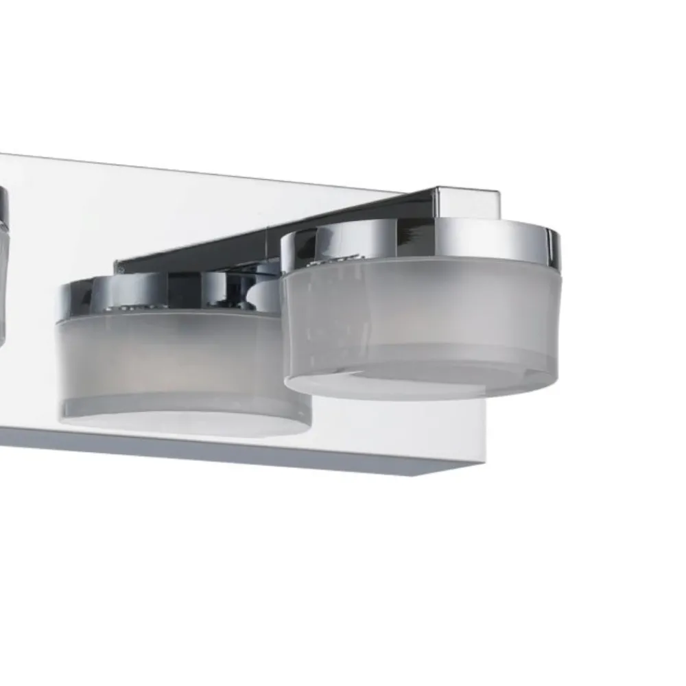 Applique Da Bagno-Eglo romendo applique per specchio da bagno moderno led 3000k ip44