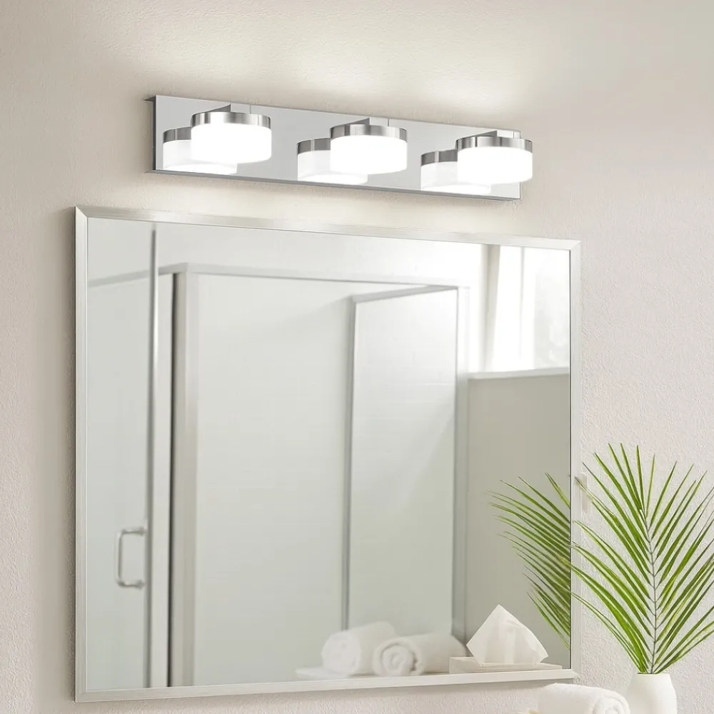Applique Da Bagno-Eglo romendo applique per specchio da bagno moderno led 3000k ip44