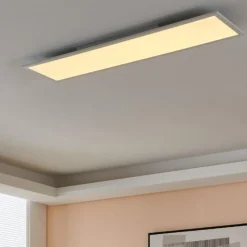 Plafoniere Moderne-Eglo salobrena plafoniera led 2700-6500k 33w controlo remoto bluetooth app