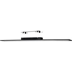 Plafoniere Moderne-Eglo salobrena plafoniera led 2700k-6500k nera dimmerabile controllo remoto app smart