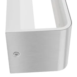 Applique Da Bagno-Eglo sania 5 applique da bagno rettangolare per specchio led 3000k ip44