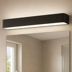 Applique Da Bagno-Eglo sania 5 applique da specchio per bagno minimal led 3000k ip44