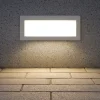 Segnapasso Led-Eglo segnapasso da incasso per esterno grigio fp