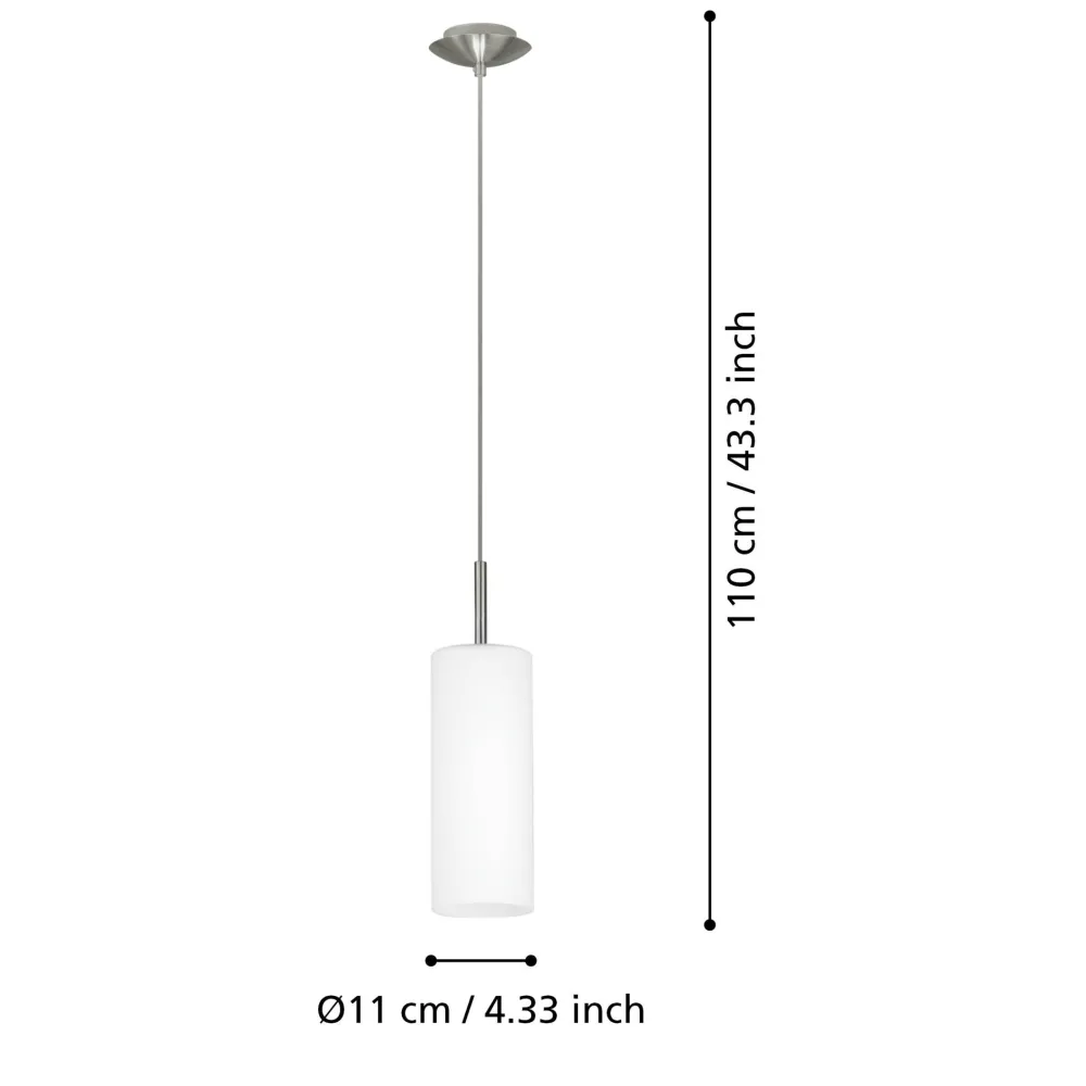 Lampade A Sospensione-Eglo troy 3 lampada a sospensione per isola moderna