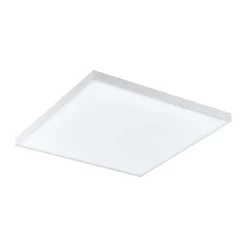 Plafoniere Moderne-Eglo turcona plafoniera led 30x30 11w 4000k quadrata moderna bianca