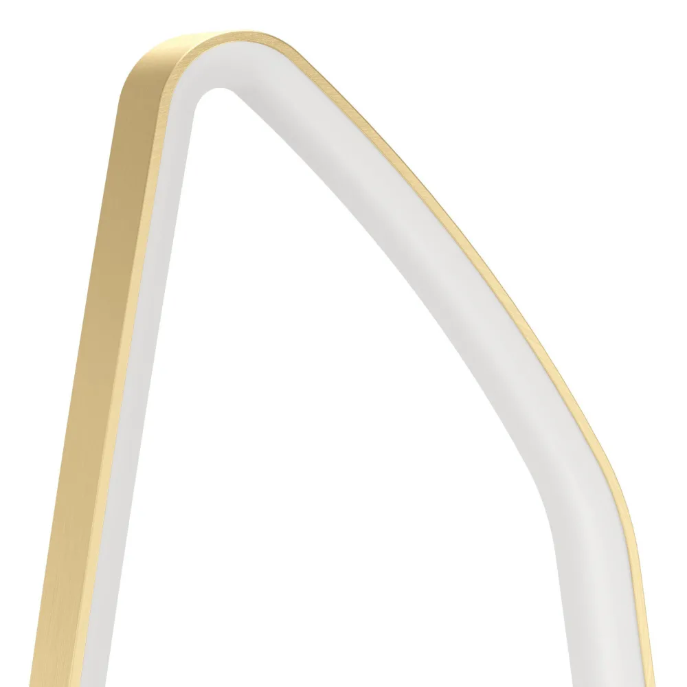 Lampade Da Terra-Eglo vallerosa lampada da terra oro ottone design moderna led 25w 3000k