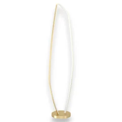 Lampade Da Terra-Eglo vallerosa lampada da terra oro ottone design moderna led 25w 3000k