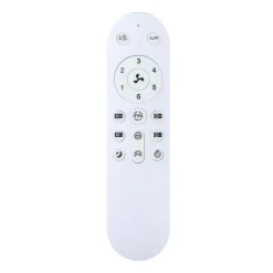 Ventilatori Da Soffitto-Eglo ventilatore a plafoniera da soffitto bianco led cct stanza 13mq motore dc